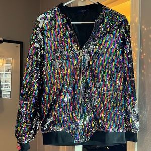 Colorful sequin jacket - Never Worn